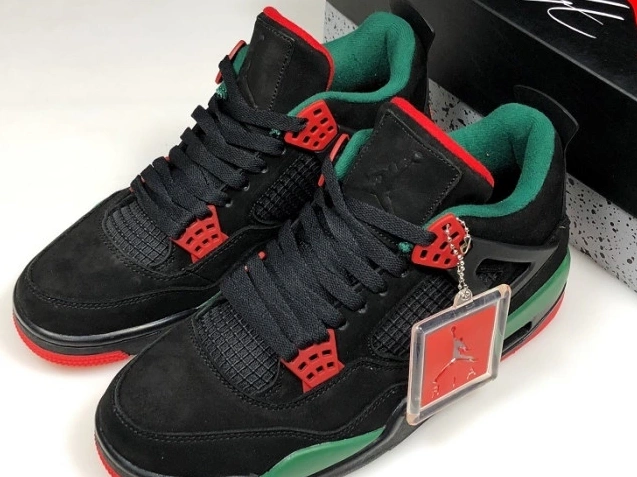 Gorge AQ3816-063 Jordan NRG Black Red Green-Varsity Air 4 0209